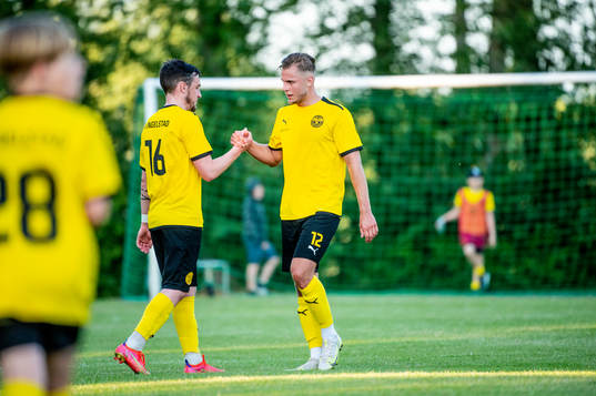 Västra Ingelstads Dennis Rickbo och Anton Jörgensen