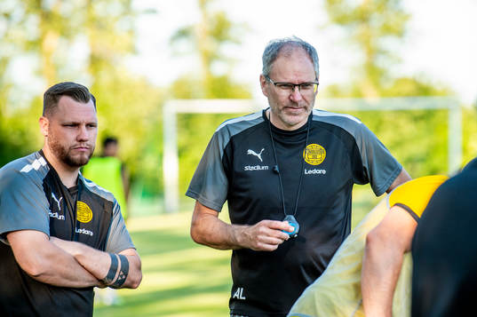 Västra Ingelstads assisterande tränare Anders Lundell