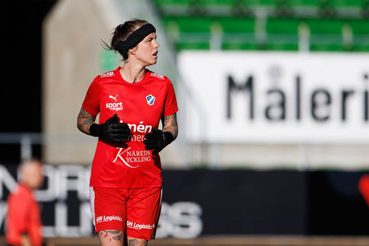 Halmstads målvakt Kaisa Nilsson