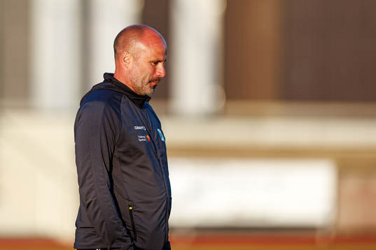Varbergs tränare Pär Munther