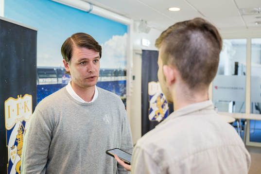 Tekniske direktören Ola Larsson