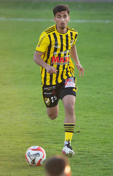 IFK Hässleholms Jan Al Salo i matchen i division 2 mellan