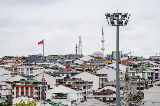 General city view of the neighbourhood of Atatürk Olympic