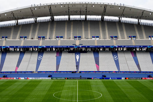 General interior view of Atatürk Olympic Stadium