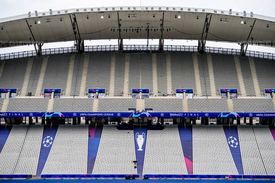 General interior view of Atatürk Olympic Stadium