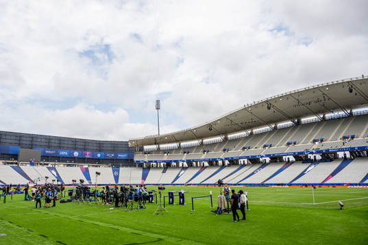 General interior view of Atatürk Olympic Stadium