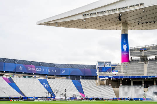 General interior view of Atatürk Olympic Stadium