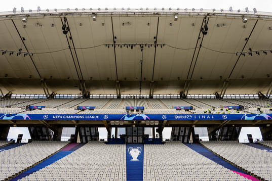 General interior view of Atatürk Olympic Stadium