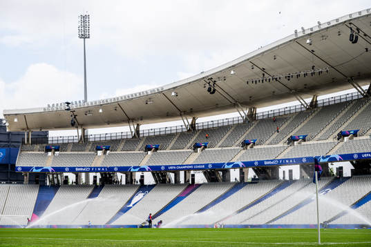General interior view of Atatürk Olympic Stadium