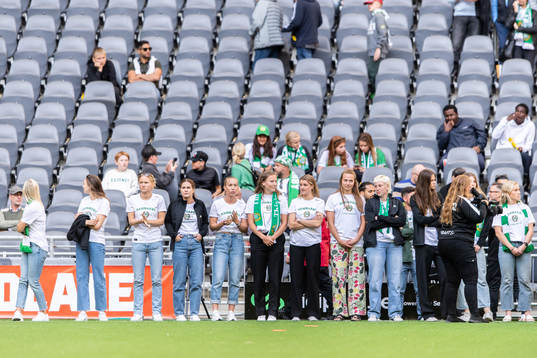 Hammarbys damlag hyllas över vinsten i Svenska Cupen