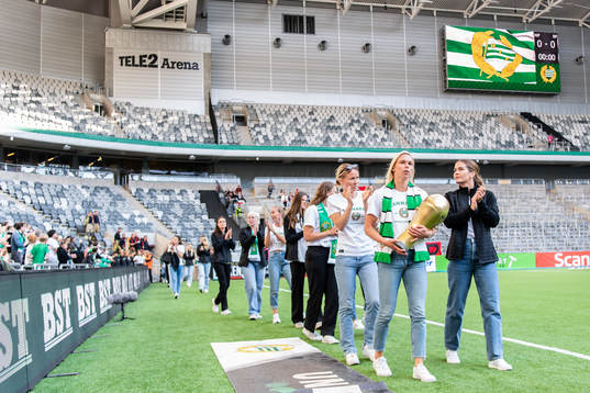 Hammarbys damlag med Jonna Andersson (m) hyllas över
