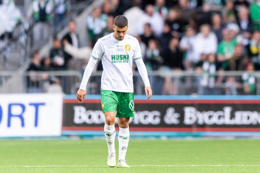 Hammarbys Edvin Kurtulus deppar