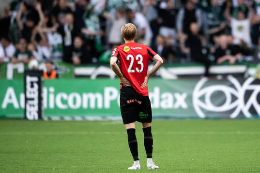 Brommapojkarnas Tim Waker deppar