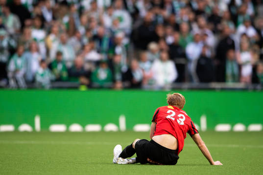 Brommapojkarnas Tim Waker deppar