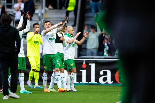 Hammarbys spelare tackar publiken
