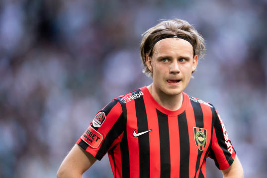 Brommapojkarnas Oscar Pettersson deppar