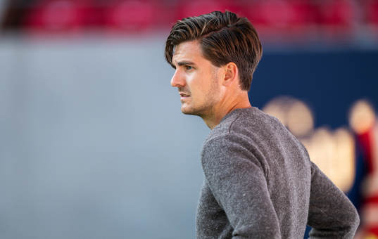 Djurgårdens tränare Magnus Pålsson  fotbollsmatchen i