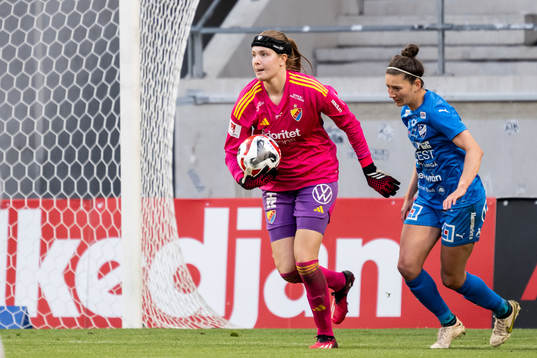 Djurgårdens målvakt Elvira Björklund