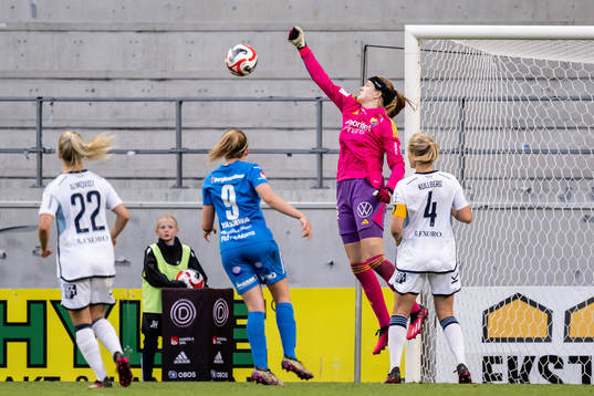 Djurgårdens målvakt Elvira Björklund