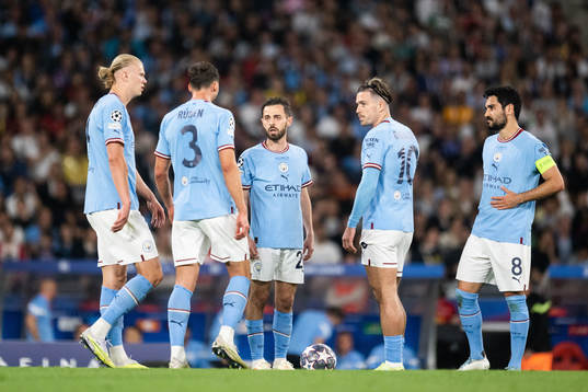 Erling Braut Haaland, Ruben Dias, Bernardo Silva, Jack