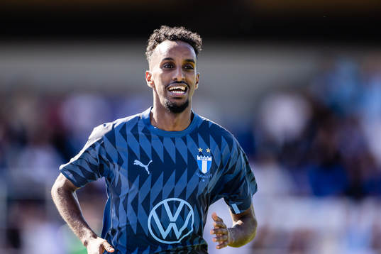 Malmö FFs Taha Ali jublar