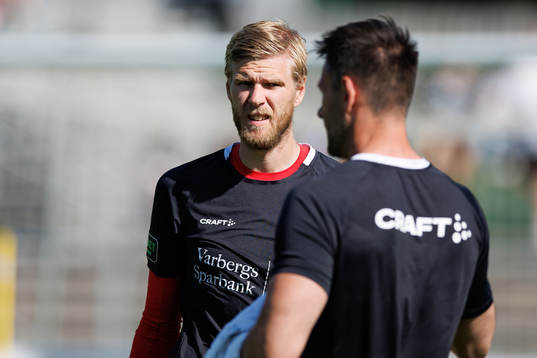 Varbergs målvakt Fredrik Andersson