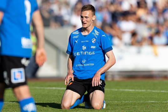 Halmstads Viktor Granath deppar
