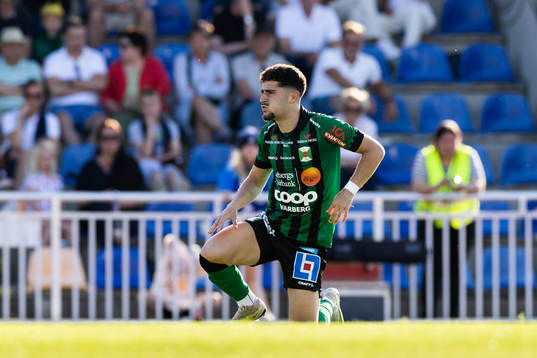 Varbergs Eliton Pardinho Toreta Junior har ont
