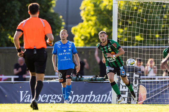 Varbergs Oliver Alfonsi jublar