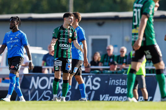 Varbergs Ismet Lushaku deppar