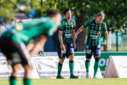 Varbergs Oliver Stanisic och Hampus Zackrisson