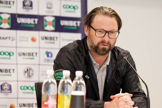 Varbergs huvudtränare Joakim Persson