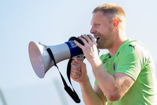 Halmstads målvakt Malkolm Nilsson Säfqvist