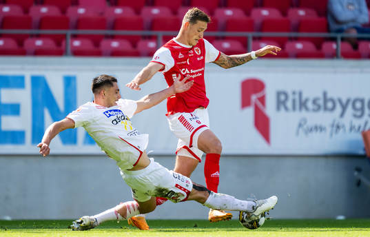 Degerfors Seid Korac och Kalmars Mileta Rajovic