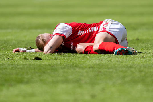 Kalmars David Kristjan Olafsson har ont