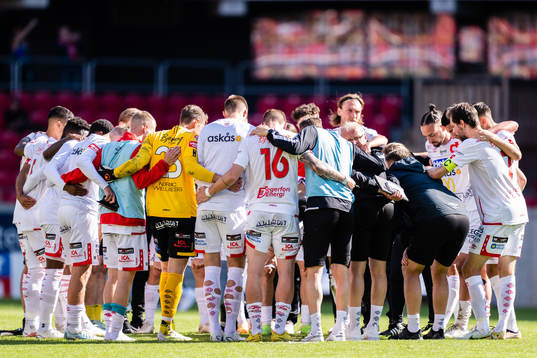 Degerfors spelare deppar