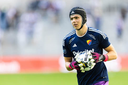 Djurgårdens målvakt Jacob Widell Zetterström