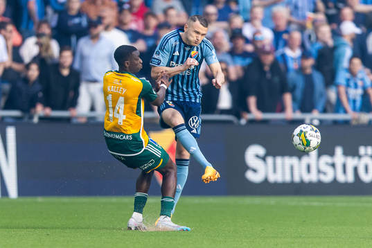 IFK Norrköpings Yahya Kalley och Djurgårdens Piotr
