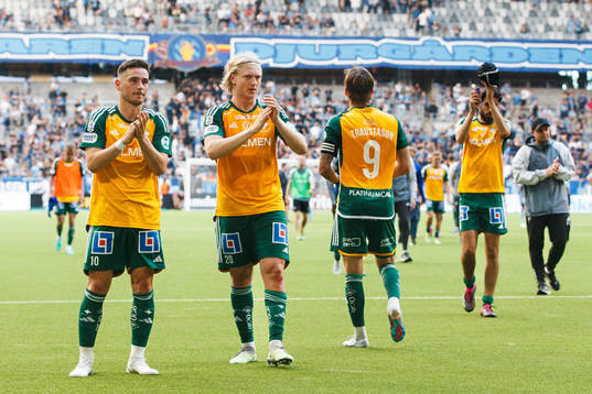 IFK Norrköpings Vito Hammershöy-Mistrati  och Daniel