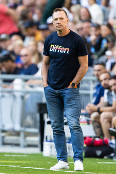 Djurgårdens tränare Kim Bergstrand