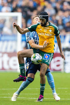 Djurgårdens Jesper Löfgren och IFK Norrköpings