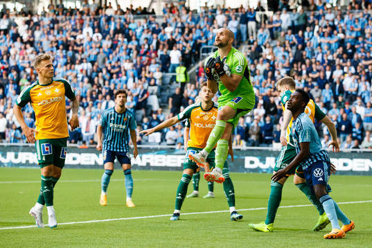 IFK Norrköpings målvakt Oscar Jansson