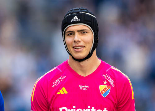 Djurgårdens målvakt Jacob Widell Zetterström