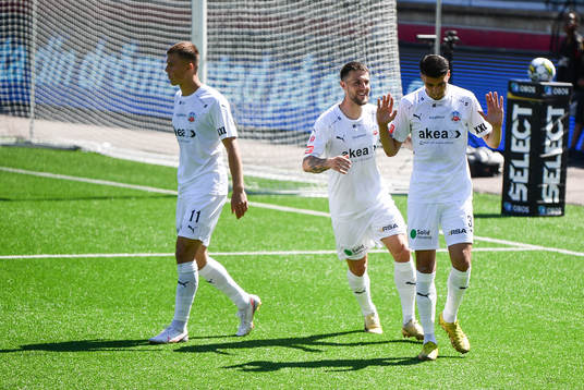 Helsingborgs Amar Muhsin jublar