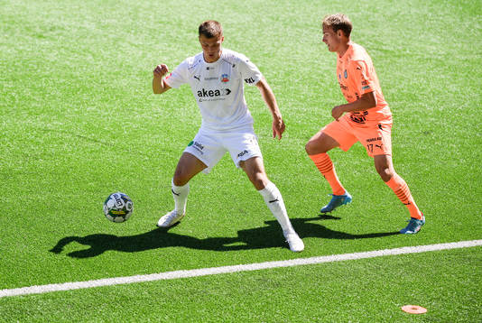Helsingborgs Erik Ring och AFC Eskilstunas Anton Ekeroth