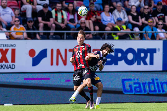 Östersunds Cesar Weilid och Örgrytes Hady Saleh Karim