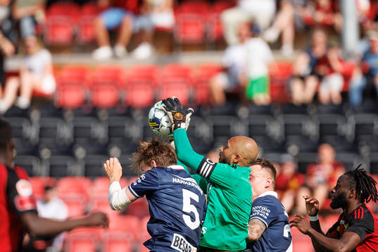 Östersunds målvakt Aly Keita