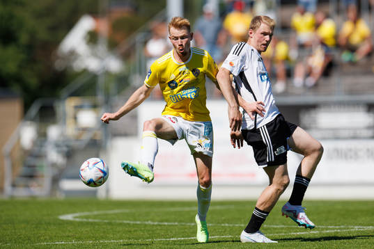 Falkenbergs Linus Borgström och Oskarshamns Edvin Crona