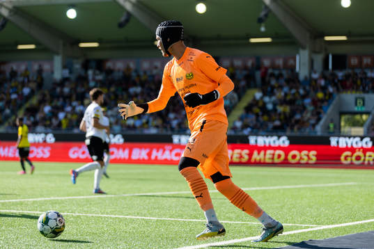 Mjällbys målvakt Noel Törnqvist