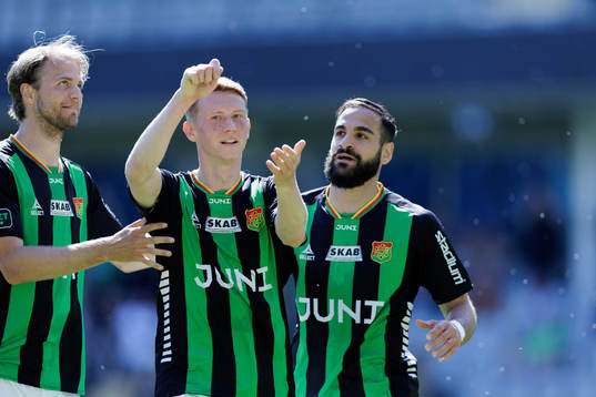 GAISs Gustav Lundgren, Julius Lindberg och Mervan Celik